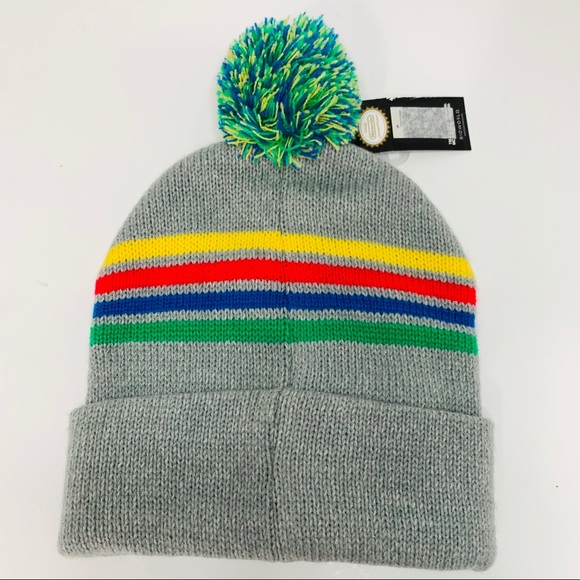 Nintendo SNES STRIPED BEANIE HAT - Picture 4 of 4